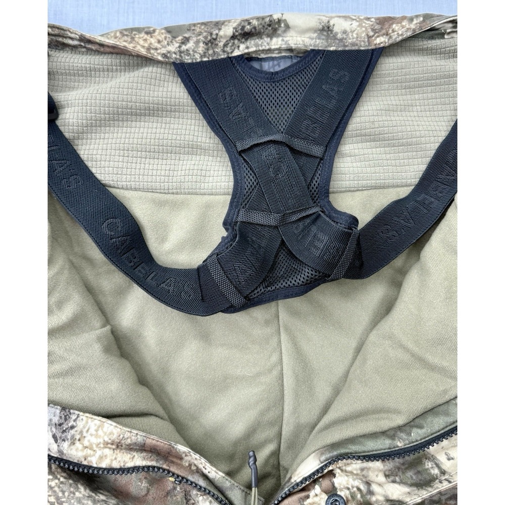 Cabelas MT050 Bibs Pants Mens 2XL Thinsulate Gore-Tex O2 Octane Camo Cold Gear‎ - Picture 8 of 16